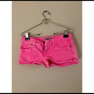 💖 Victoria’s Secret Pink 💖Hot Pink Jean Short
